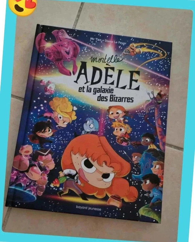 Livre adele mortelle et la galaxie des bizarres neuf