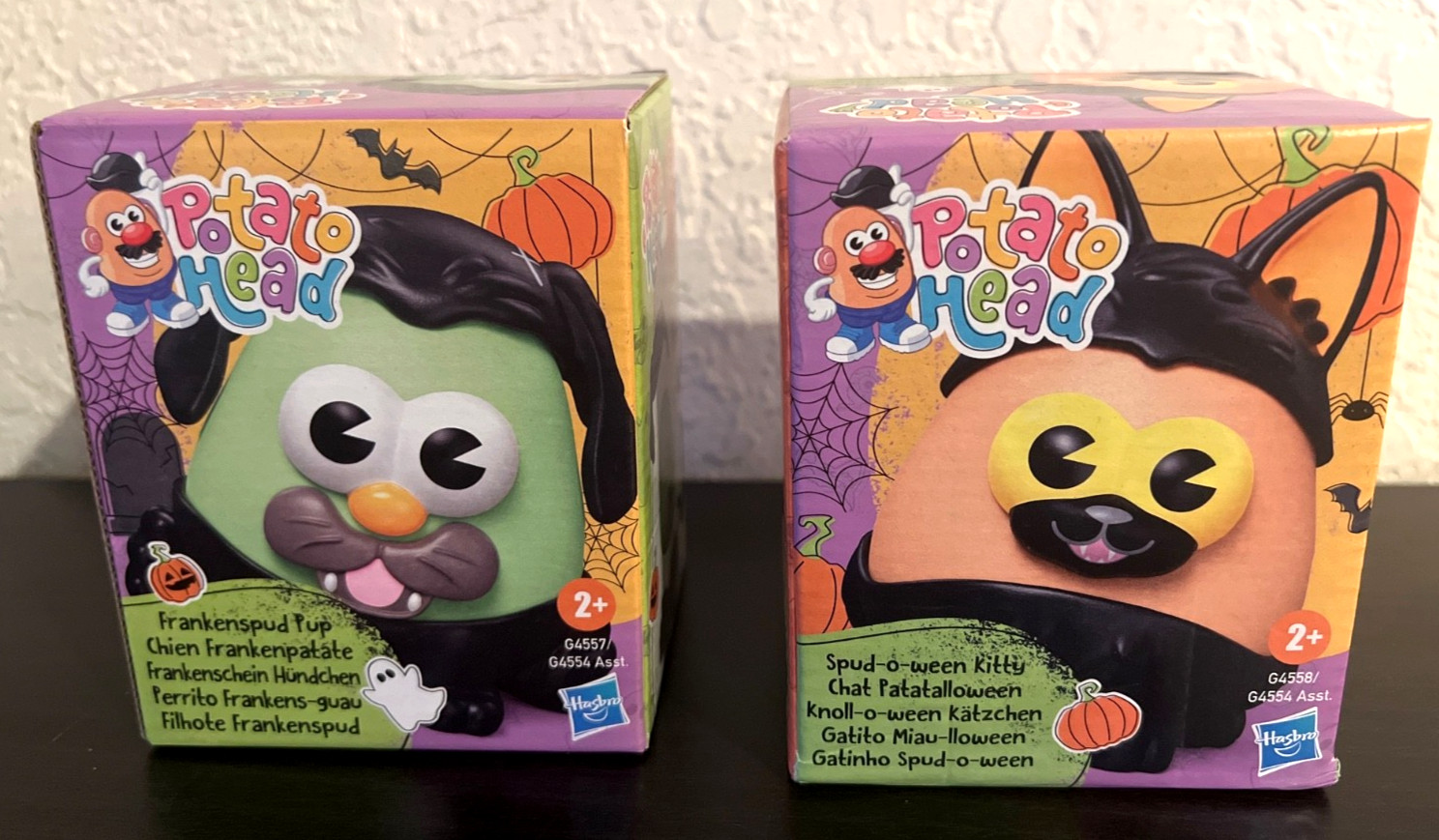 2026 Tots testa di patata spuds Halloween Frankenspud cucciolo Spud-O-Ween gattino spettrale