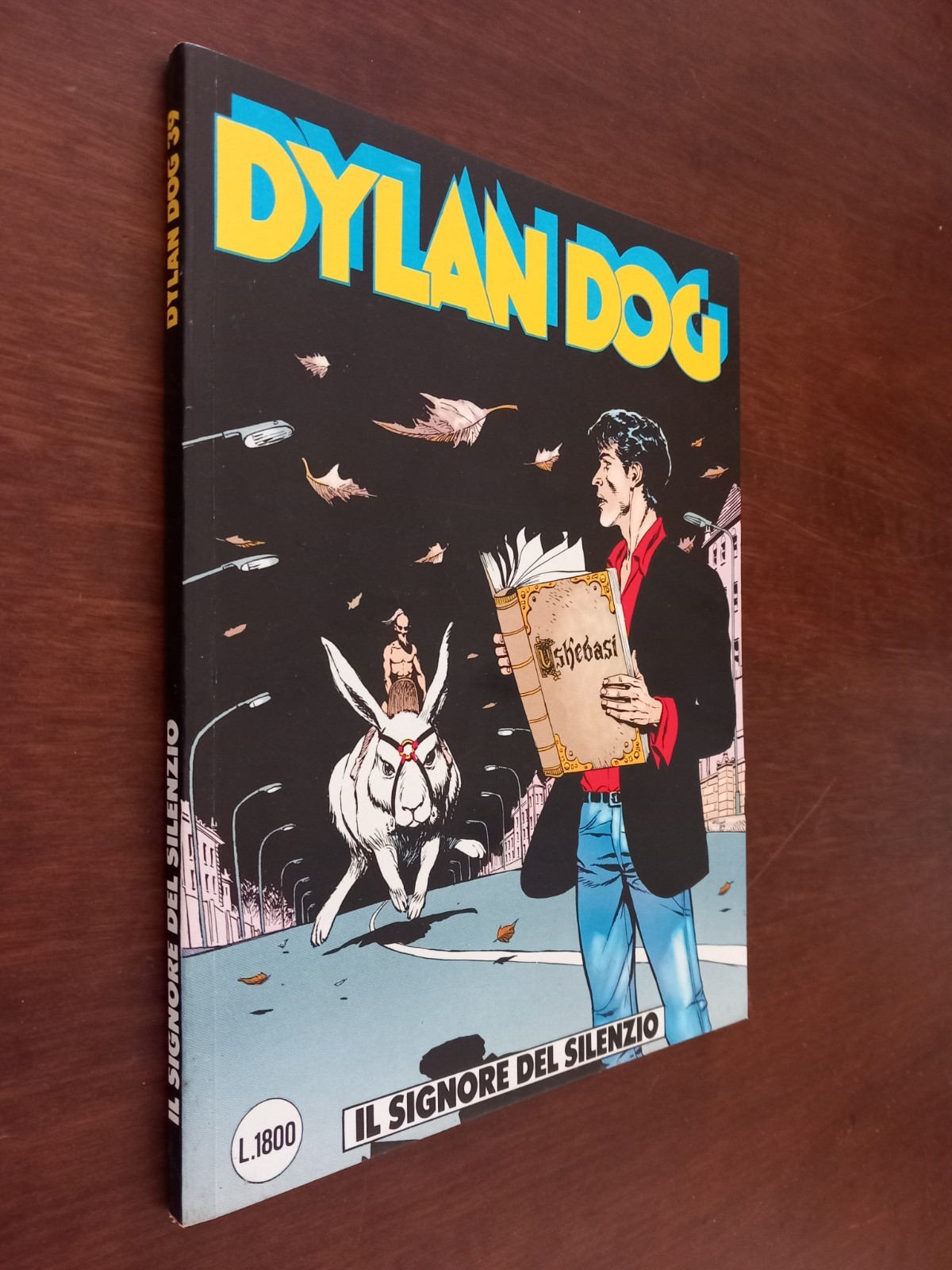 B6450 DYLAN DOG N° 39 1989 IL SIGNORE DEL SILENZIO BONELLI quasi edicola