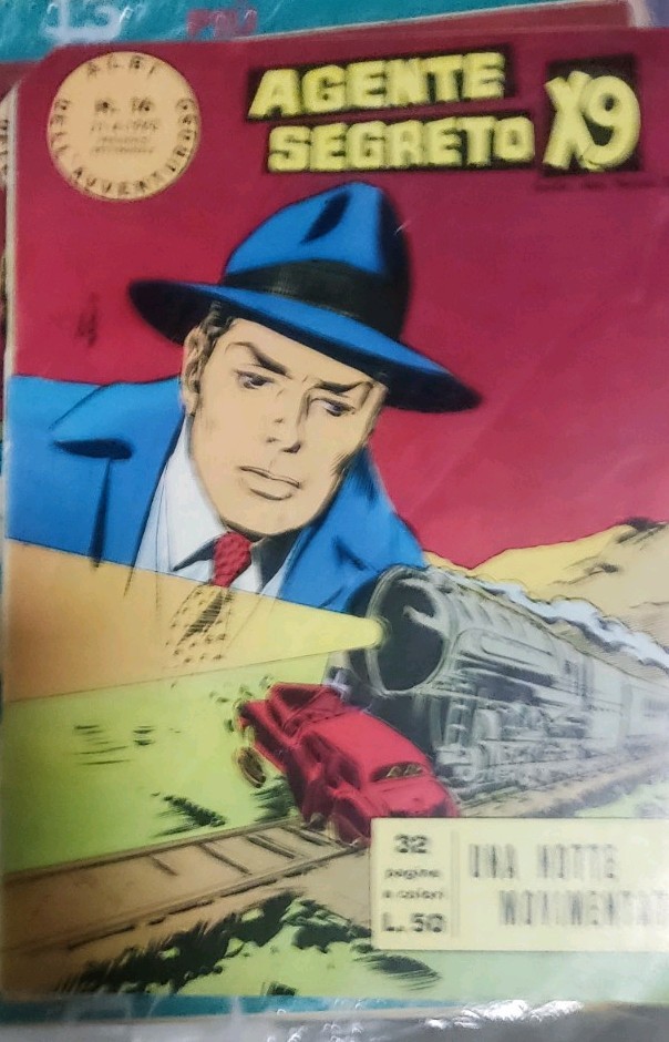 Agente segreto X9. tre albi 1963 buone condizioni