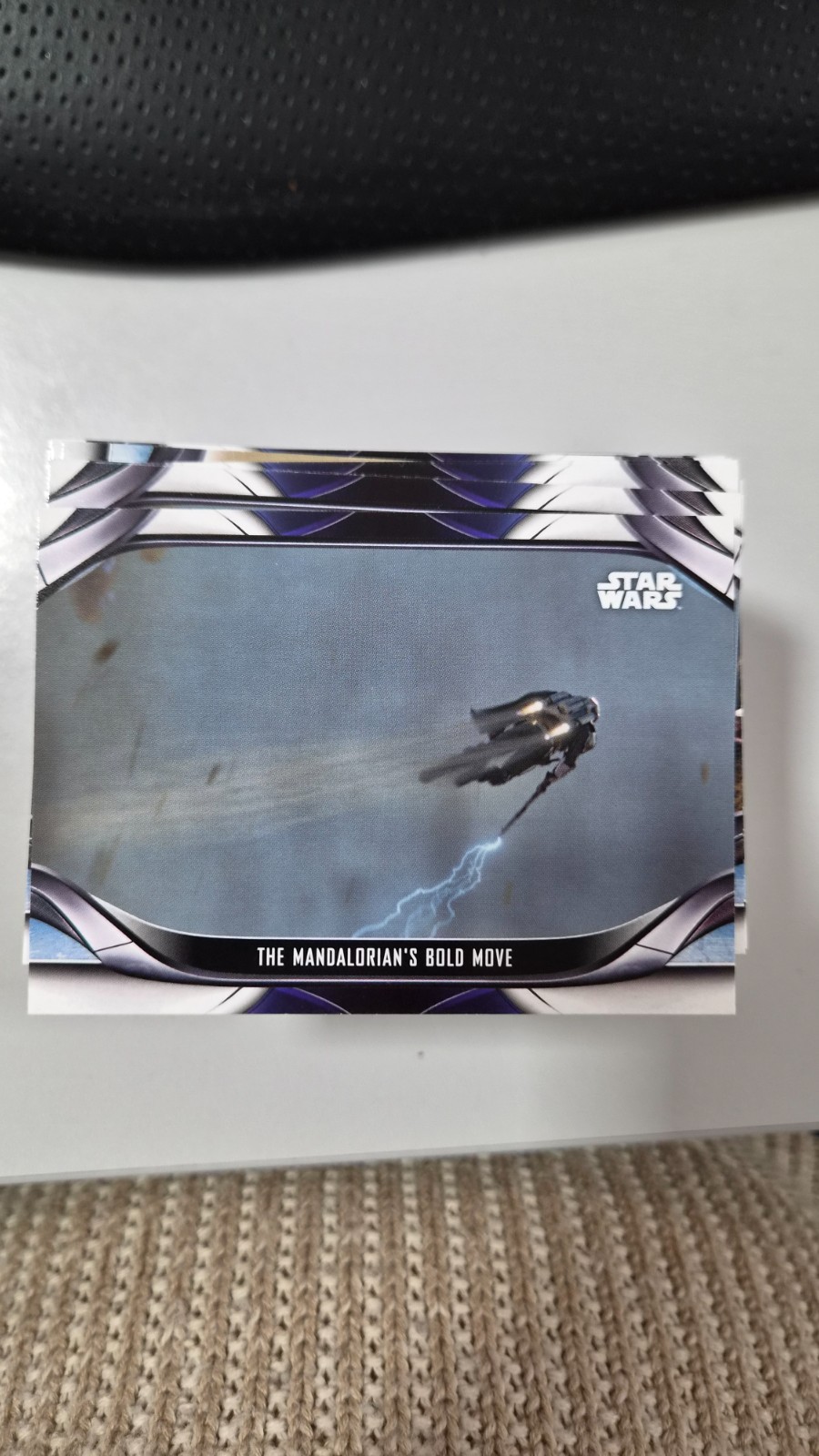 Topps Star Wars Mandalorian 2021 Base #088 The Mandalorian’s Bold Move