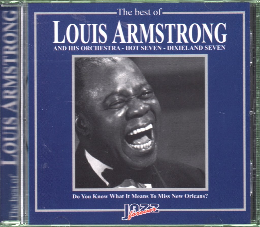 LOUIS ARMSTRONG BEST OF CD 18 track CD (CD67001) EUROPE JAZZ FOREVER 2000