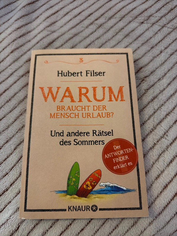 Warum braucht der Mensch Urlaub? | Buch