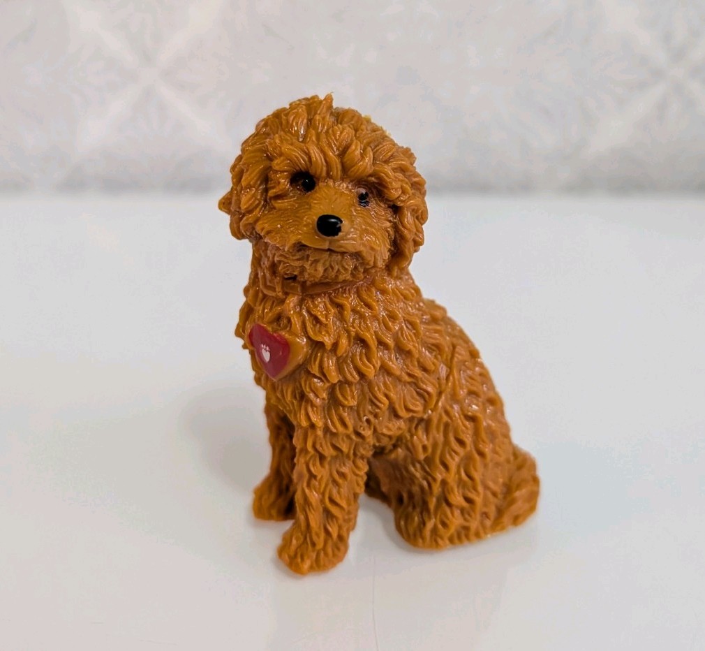 Figurina giocattolo edizione rivista CBeebies Waffle The Wonder Dog ottime condizioni
