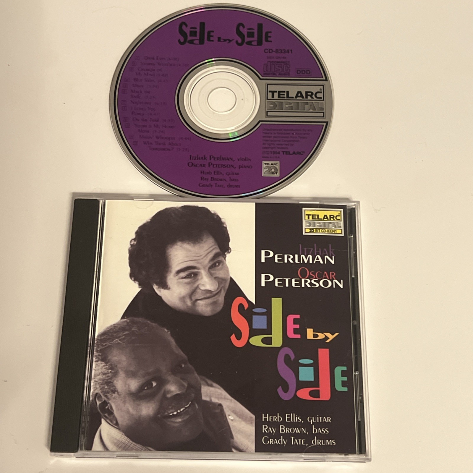 Side by Side by Oscar Peterson (CD, 1994)