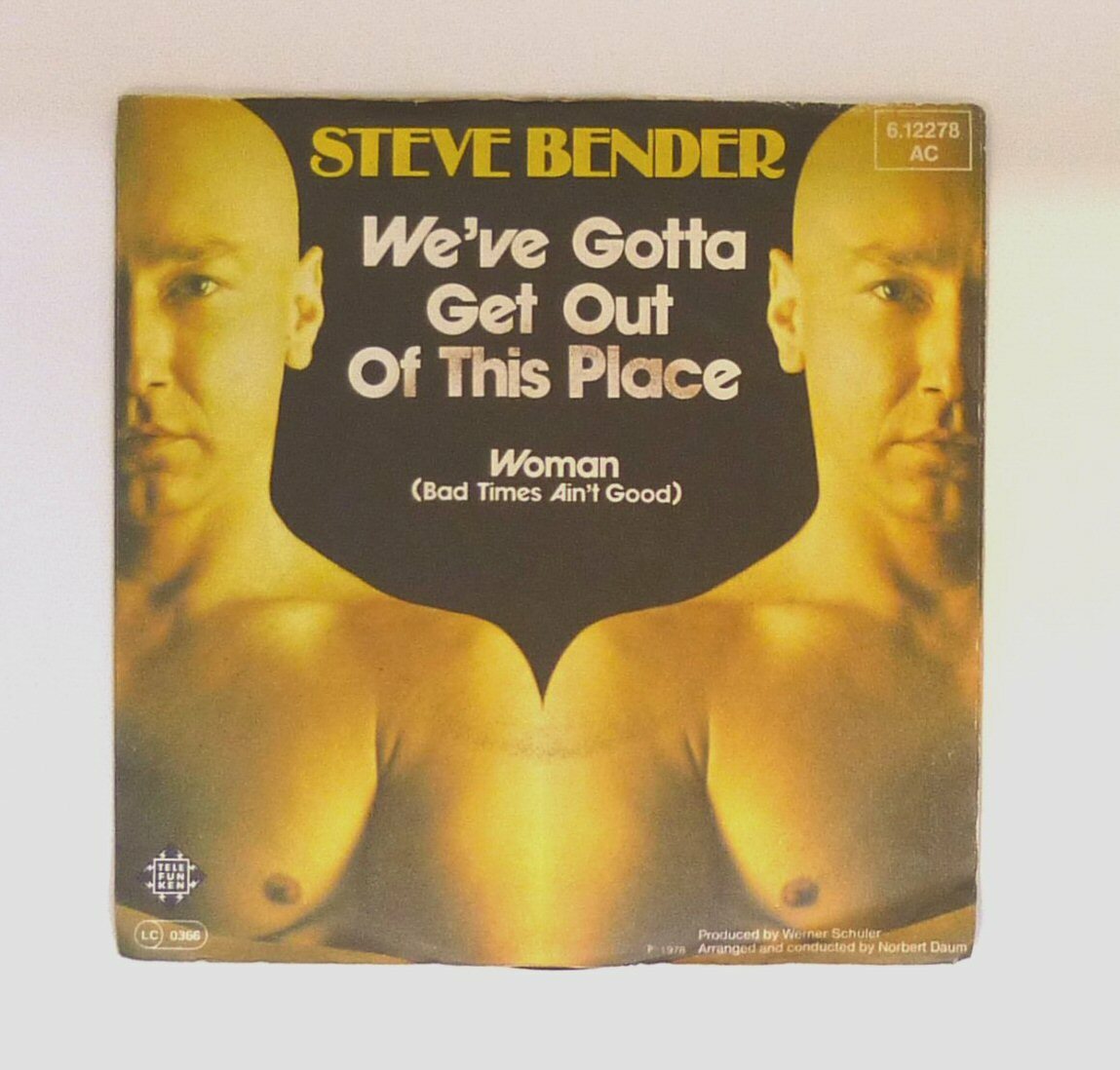 7" Singolo - Steve Bender - Dobbiamo Andare.. Donna - S4518