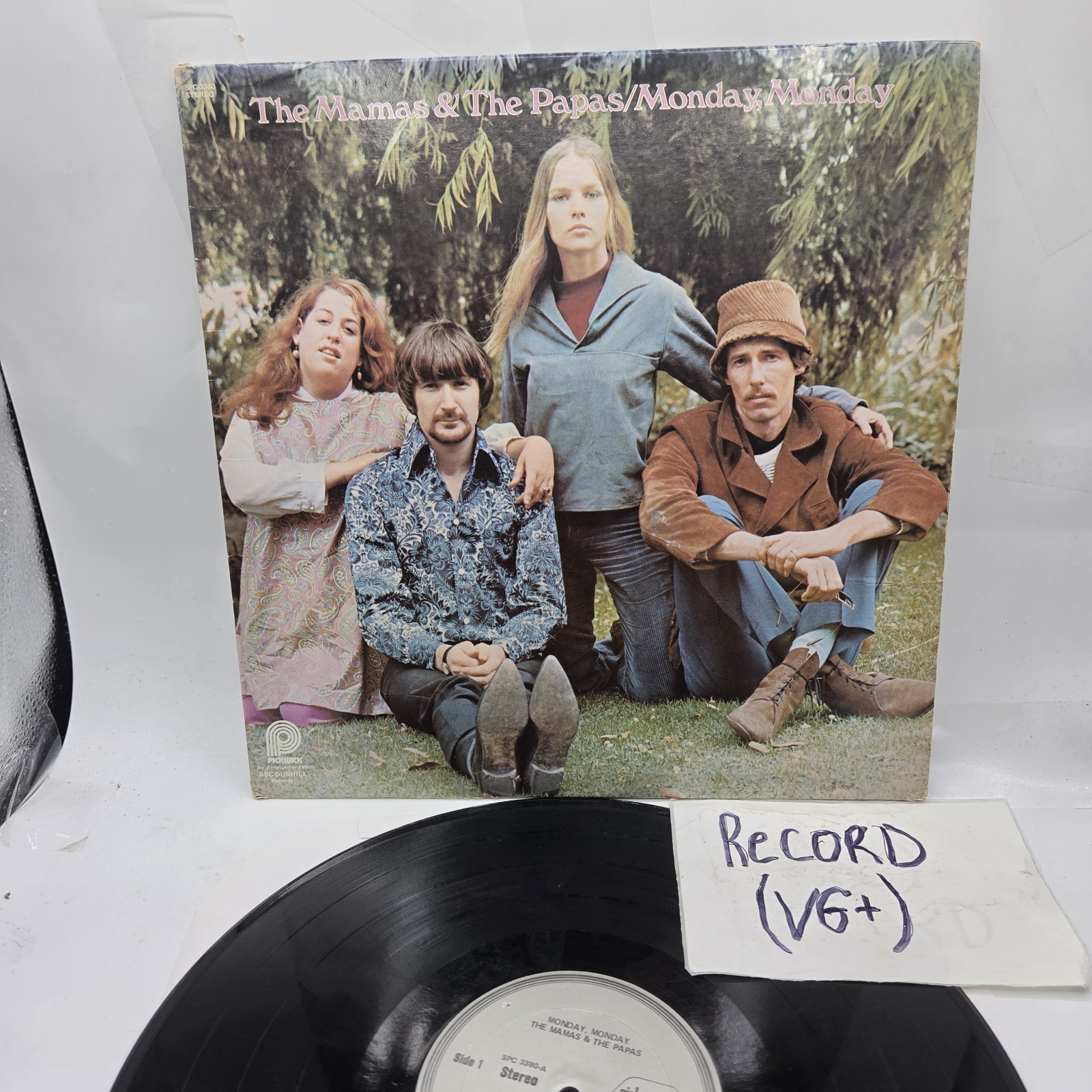 Mamas & Papas Monday Monday LP Vinyl Record Pickwick 33 Album VG+