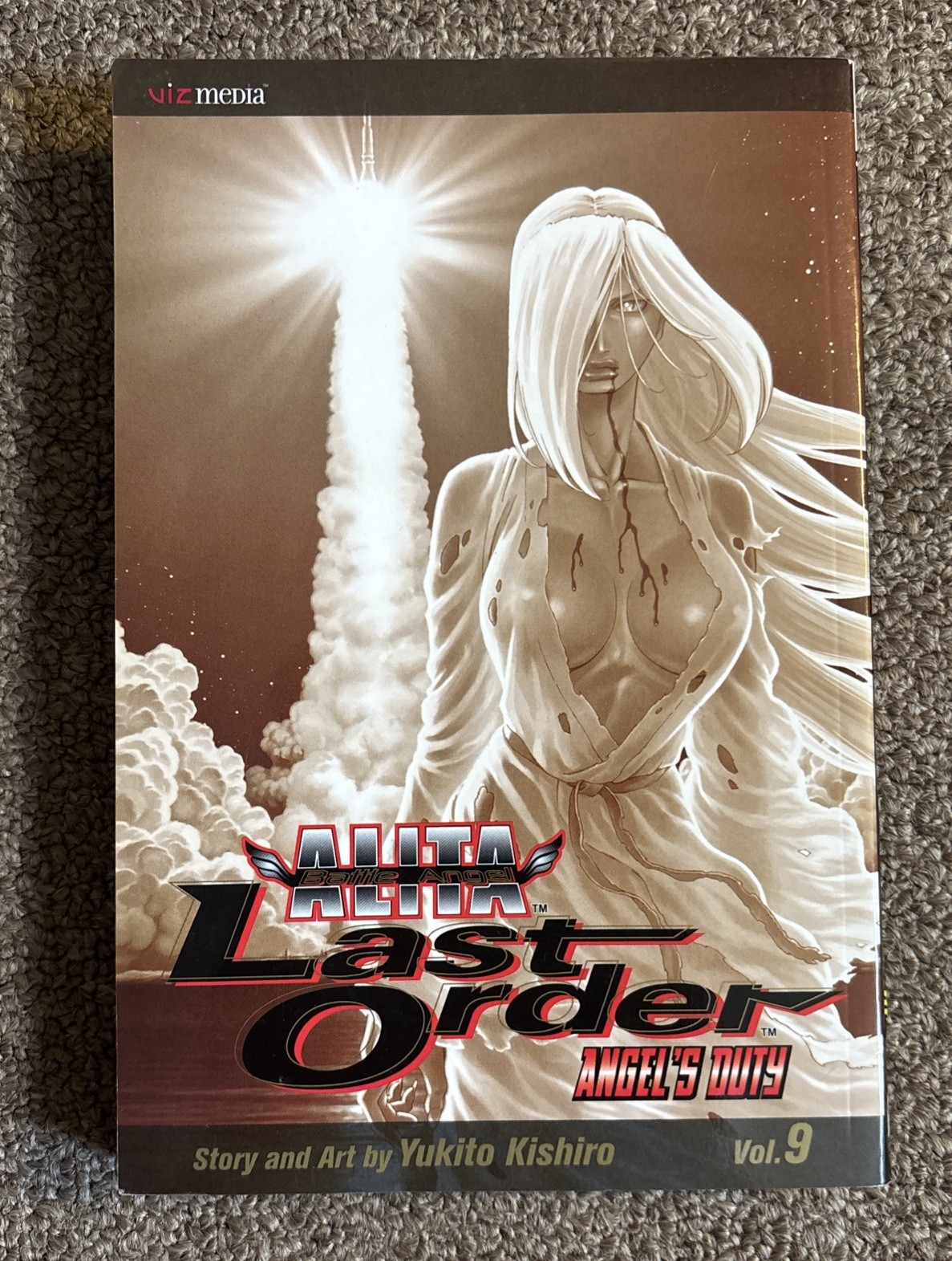 Alita - Last Order - Angel's Duty - Vol 9 - Viz Media - Paperback Manga Inglese