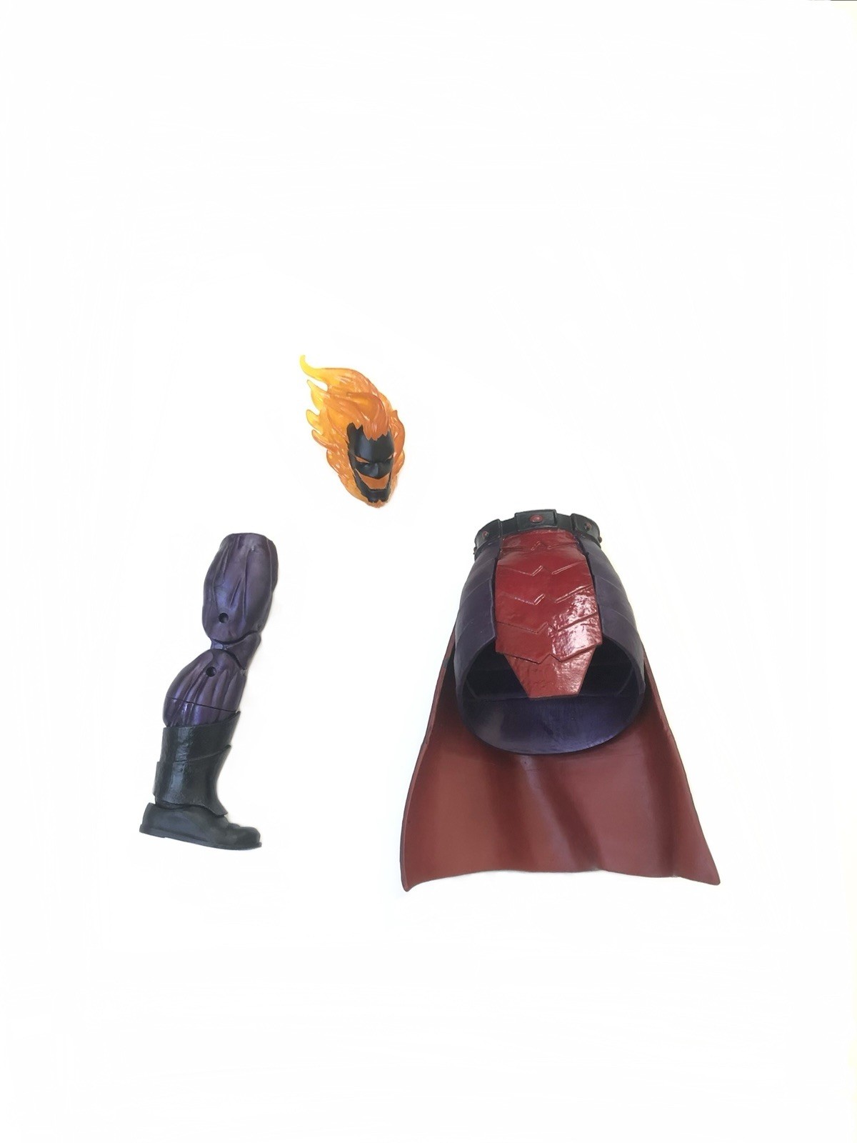 Marvel Legends Dormammu BAF testa busto inferiore e gamba destra pezzi