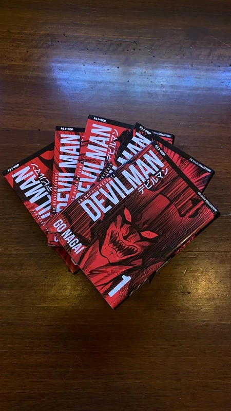 Devilman go nagai manga set 1-5