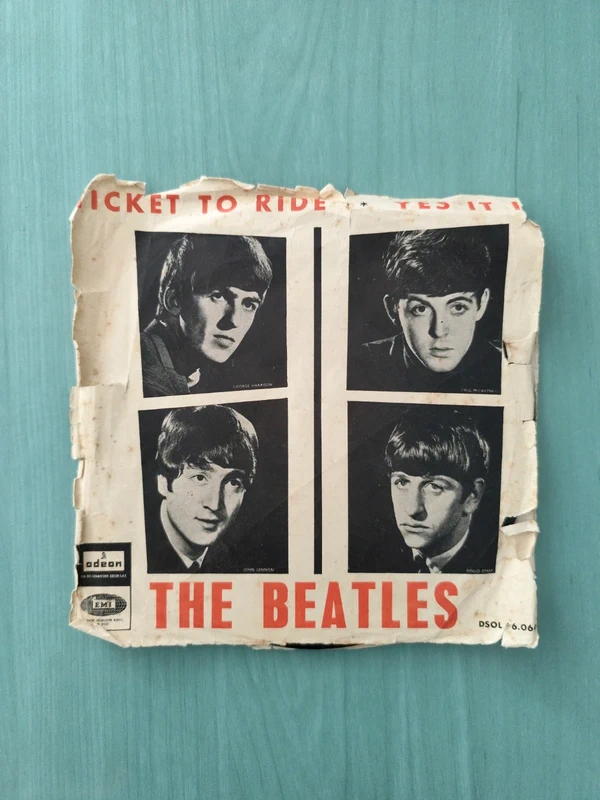 Disco vinilo The beatles Ticket to ride