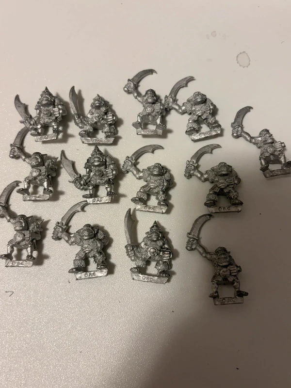 Warhammer whfb the old world orcs vero old