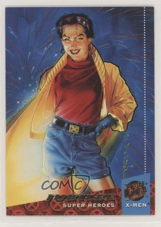 1994 Fleer Ultra Marvel X-Men Super Heroes Jubilee #5 4et