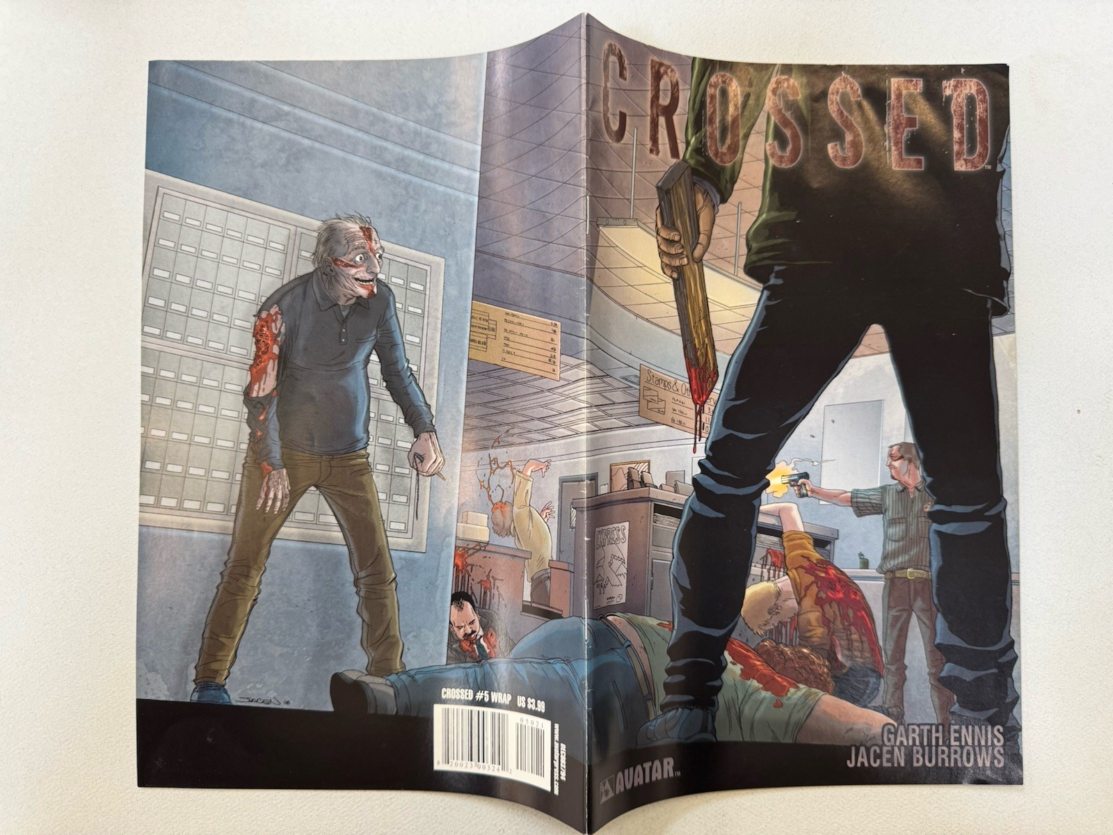 CROSSED - #5 - Copertina avvolgente - Garth Ennis, Jacen Burrows - Avatar 2009