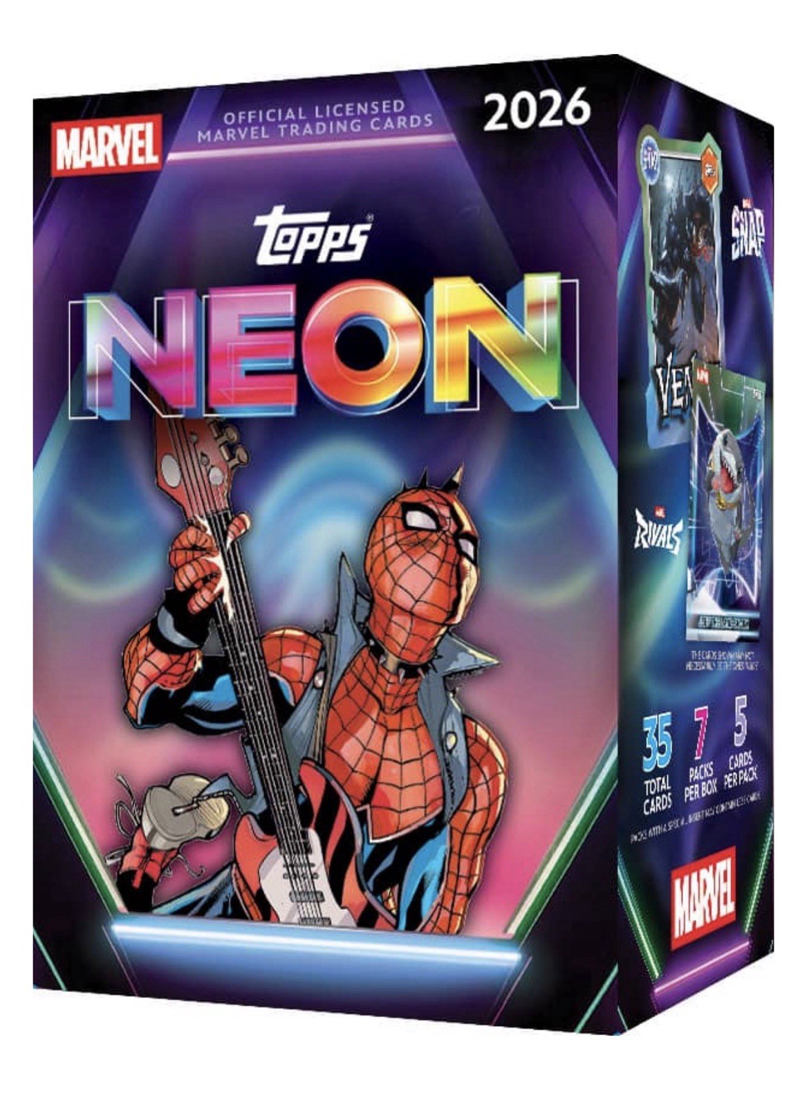 2026 TOPPS NEON MARVEL - Blaster Value Box - Brand New Sealed - Presale
