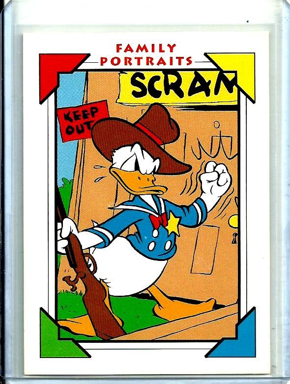 Paperino 1991 impel Disney Ritratti di Famiglia # 138 Truant Ufficiale Paperino 1941