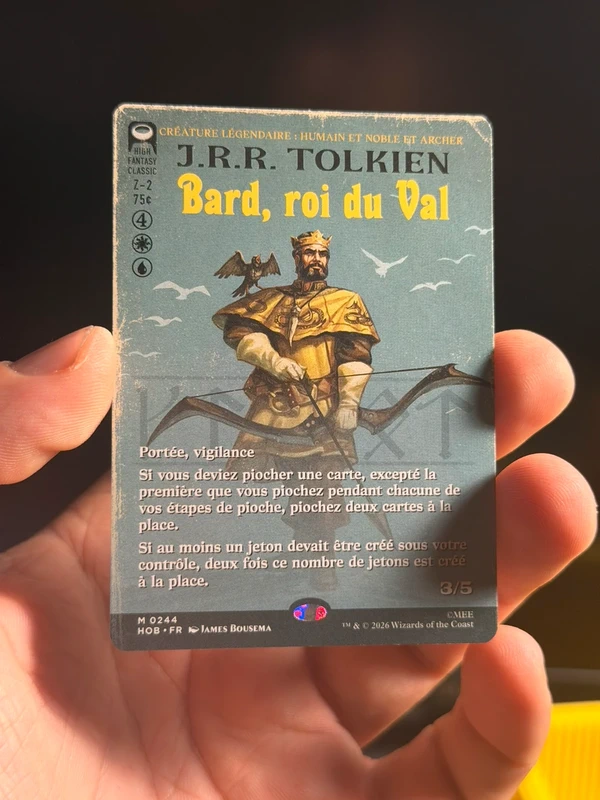 Carte Magic - Le Hobbit - Bard, Roi du Val - M 0244
