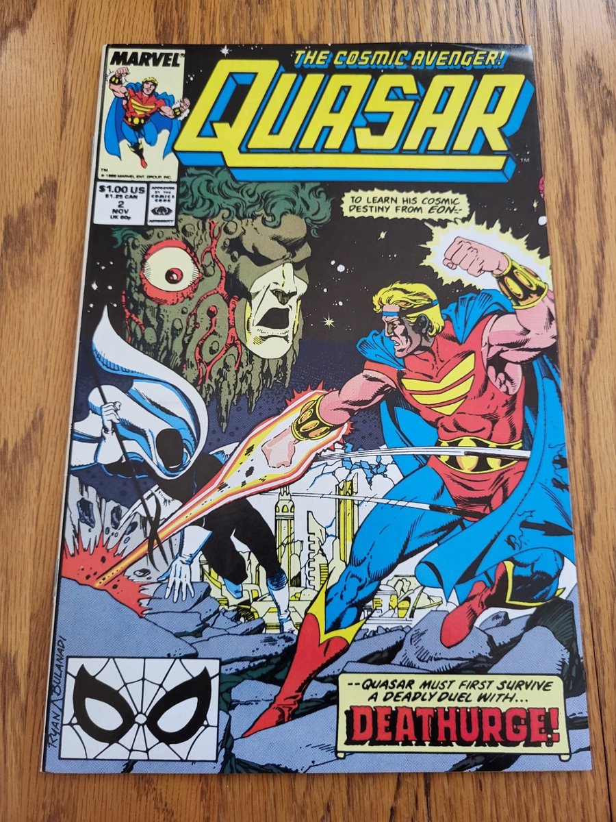 Marvel Comics Quasar #2 (1989) - Excellent