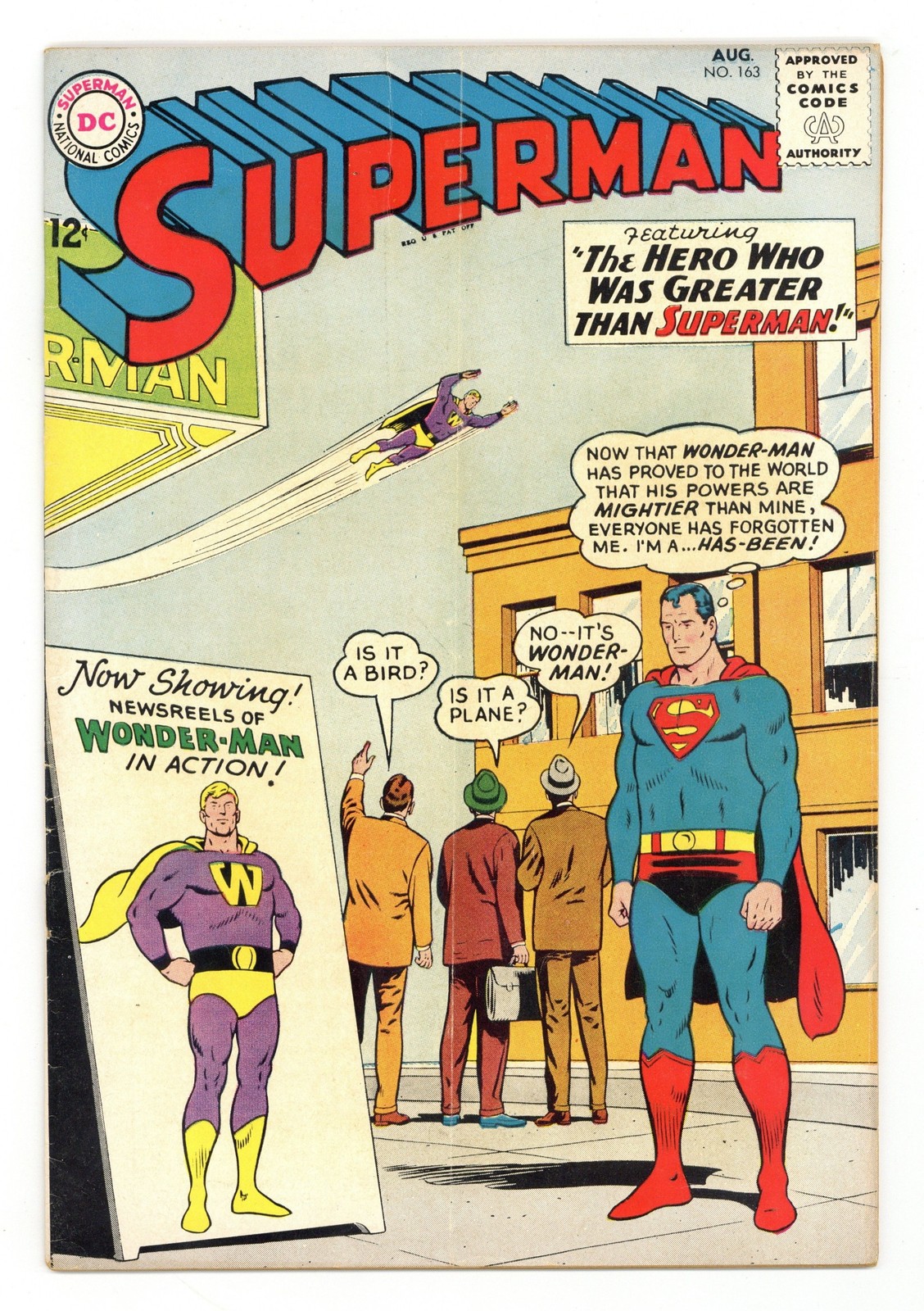 Superman #163 GD/VG 3.0 1963 basso grado