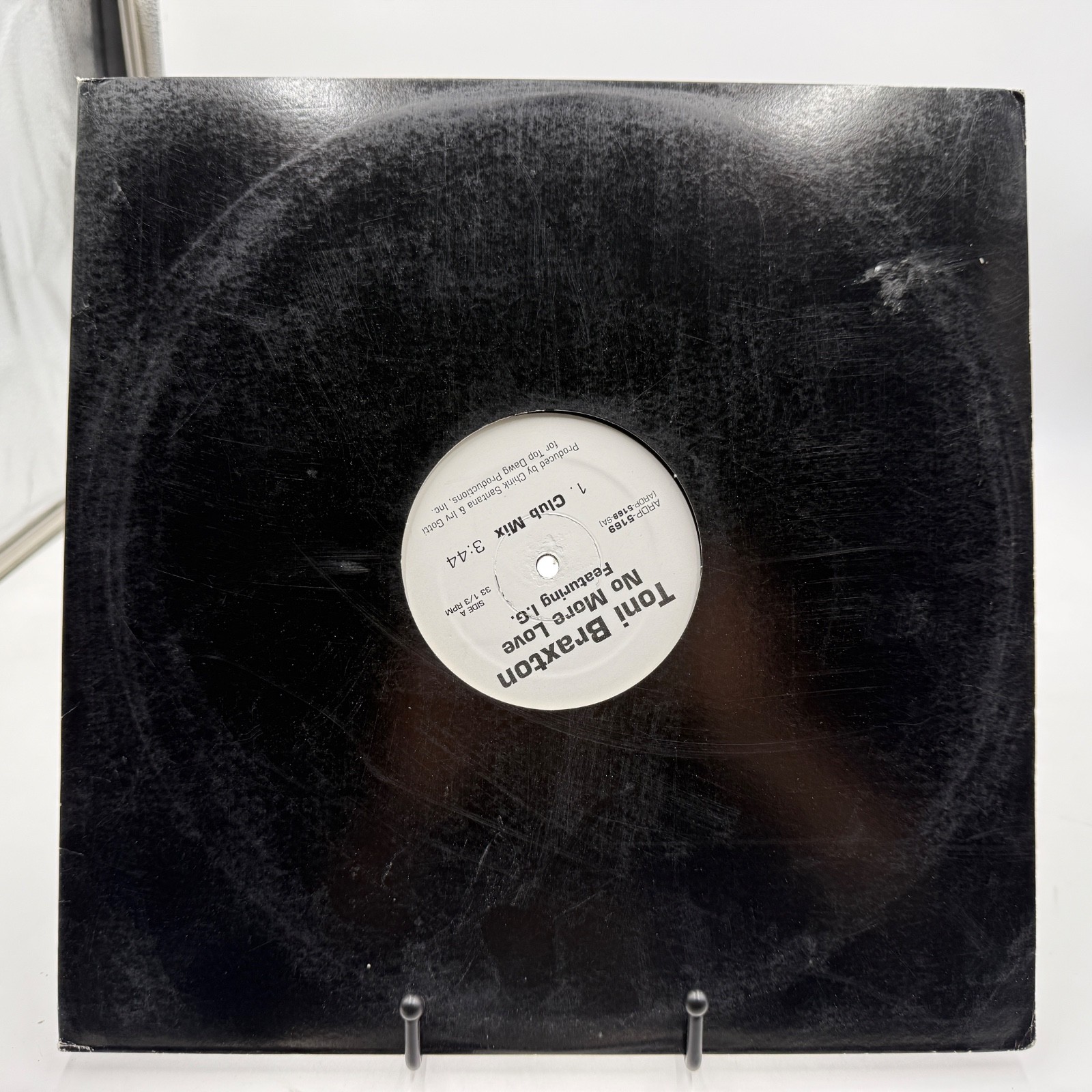 Toni Braxton Featuring I.G. – No More Love - Promo 12" Single Arista 2002 VGC+