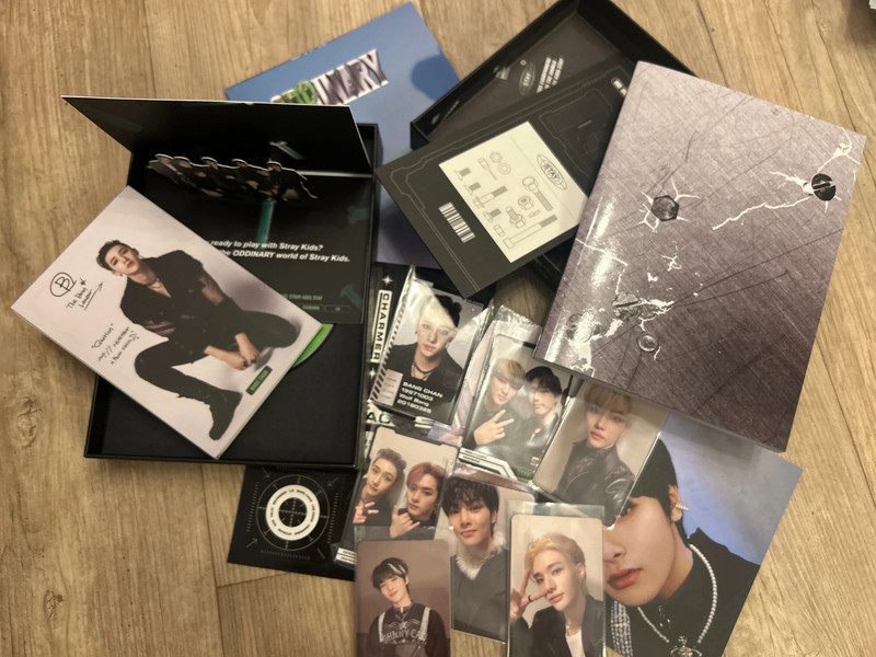 Stray Kids oddinary Album Kpop Photocard music