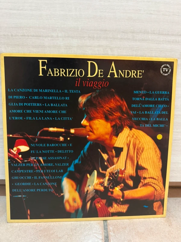 Fabrizio De André – Il Viaggio (Vinile LP 1991 - Philips 848 288-1)