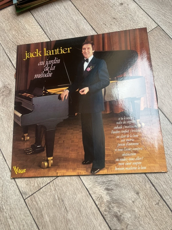 Vinyle 33T Jack Lantier – Au jardin de la mélodie (Gatefold / Vogue)