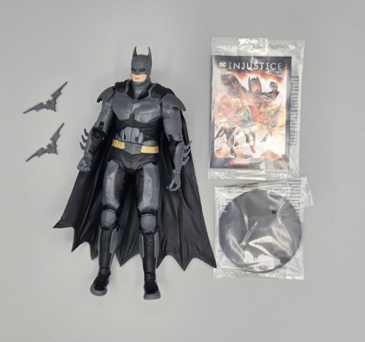 Mcfarlane DC Page Punchers Injustice Batman completo