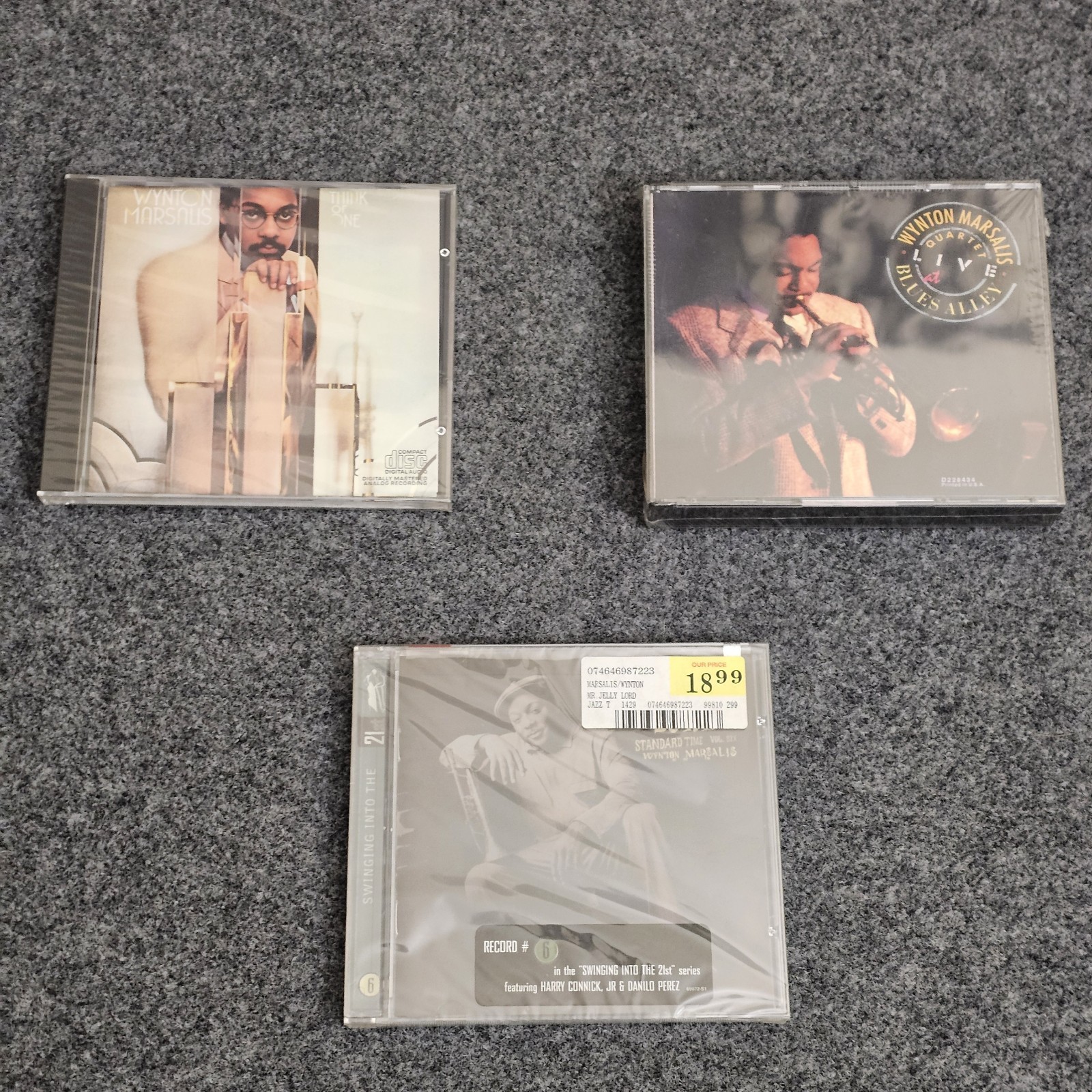 Wynton Marsalis CD Lot 3 Think of One Blues Alley Mr Jelly Lord Jazz New Sealed