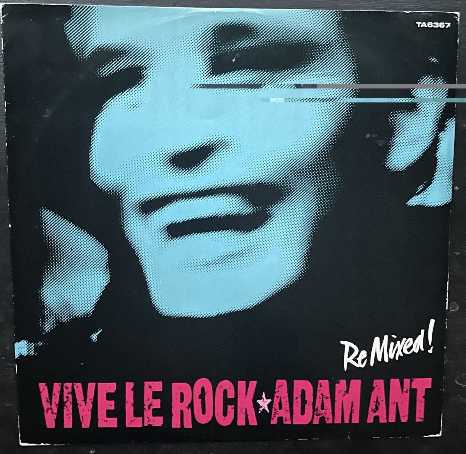 Adam Ant VIVE LE ROCK UK 12” Single