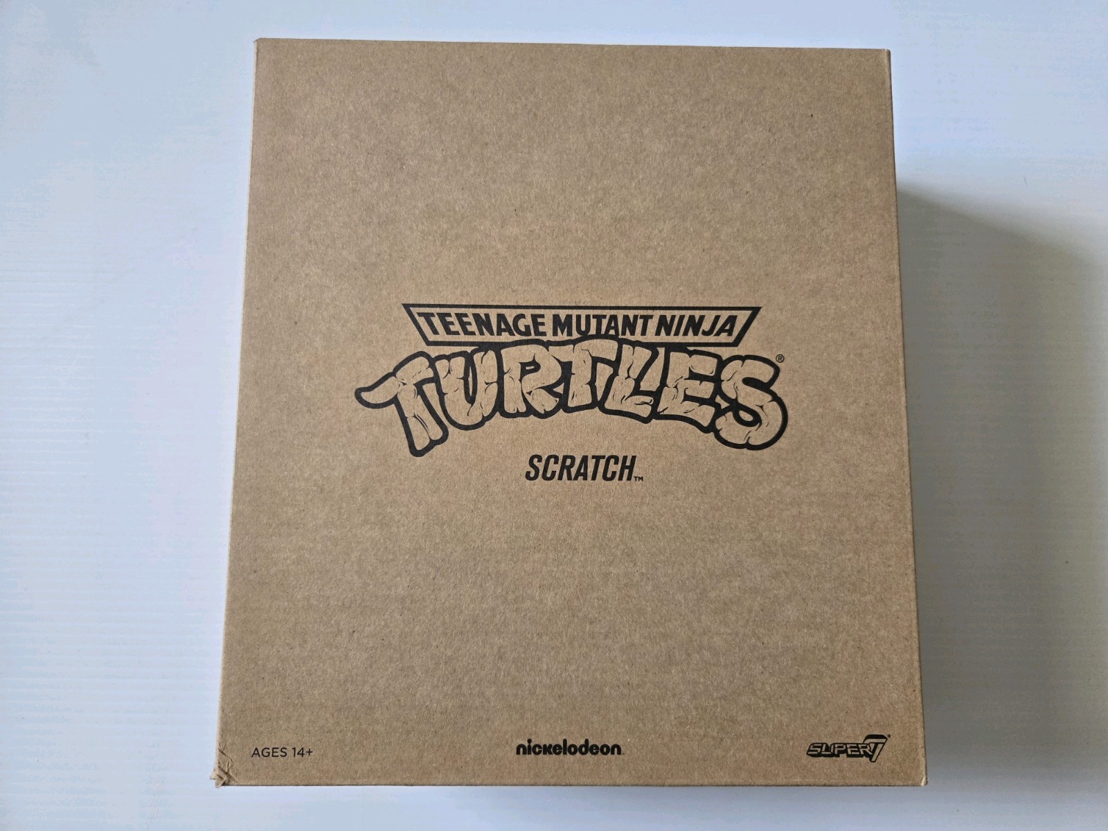 Modellino Super7 TMNT Ultimates NUOVO * Scratch * Teenage Mutant Ninja Turtles