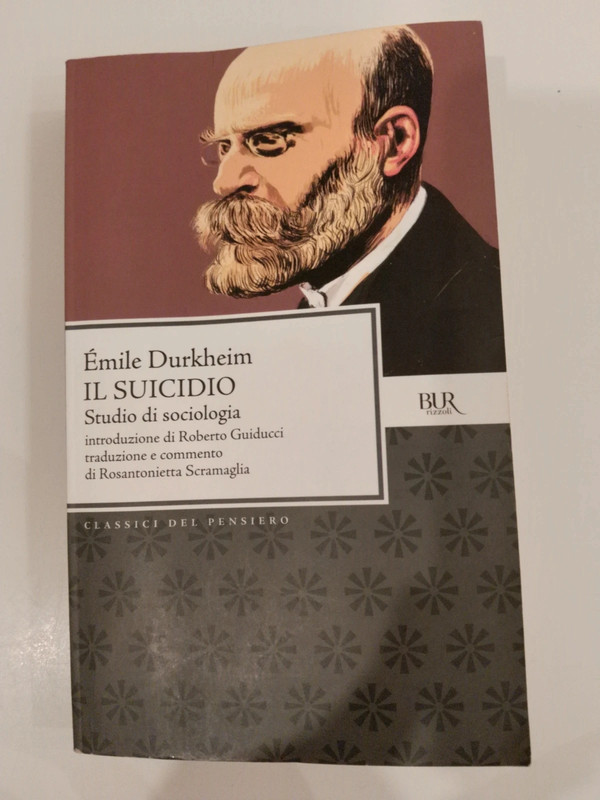 Il suicidio, Emile Durkheim