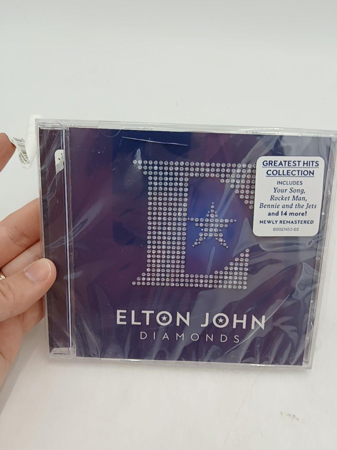 Elton John CD Diamonds 2017 Greatest Hits Pop Rock Album Remastered New Sealed