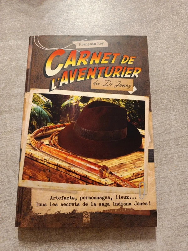 Livre Neuf – Carnet de l'aventurier du Dr Jones (Indiana Jones)