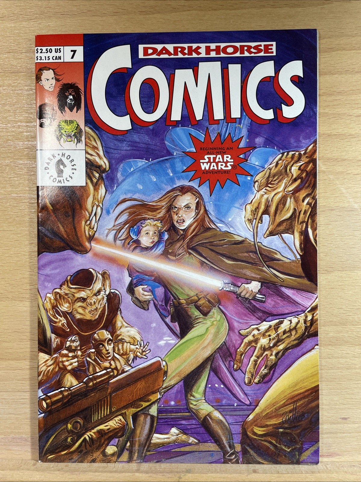 Dark Horse Comics #7 - 1st Appearance Nomi & Vima Sunrider Star Wars 1993