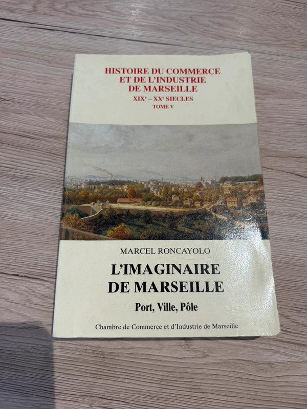 l’imaginaire de marseille port ville pôle marcel roncayolo histoire du commerce et de l’industrie