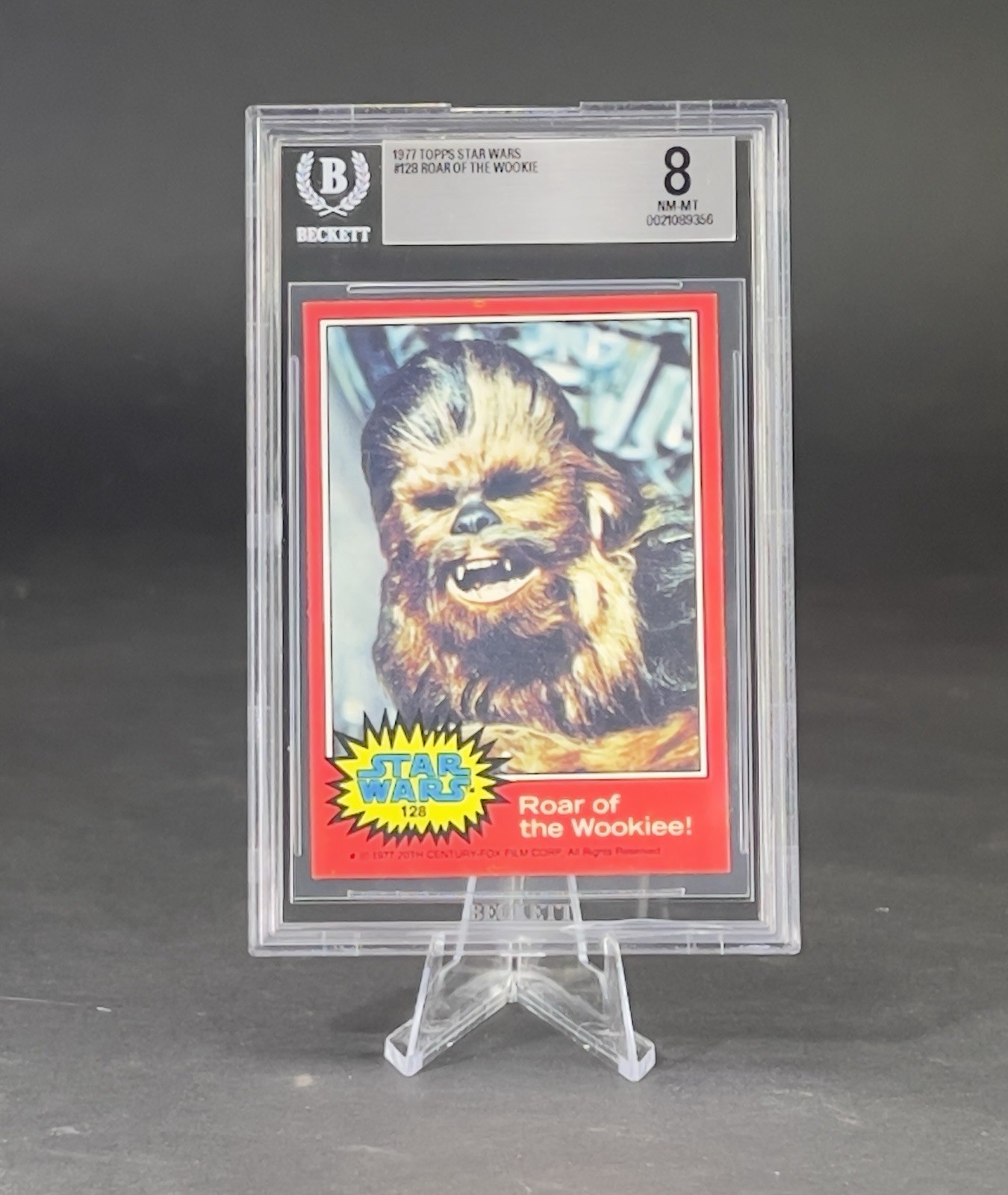 Roar of the Wookiee! - 1977 Topps Star Wars #128