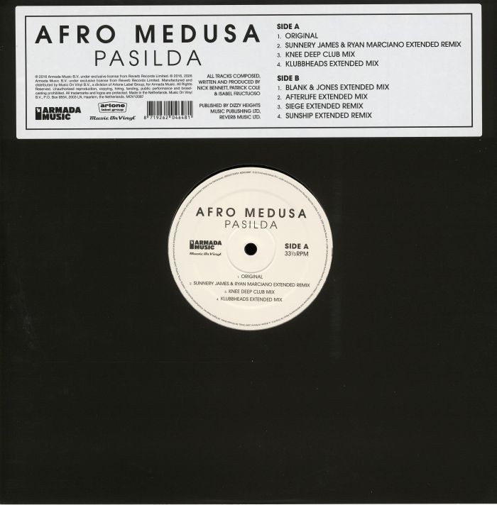 AFRO MEDUSA - Pasilda (reissue) - Vinyl (LP)