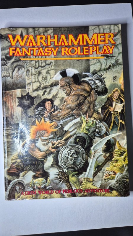Warhammer Fantasy Roleplay Rulebook – Softcover – Games Workshop Citadel