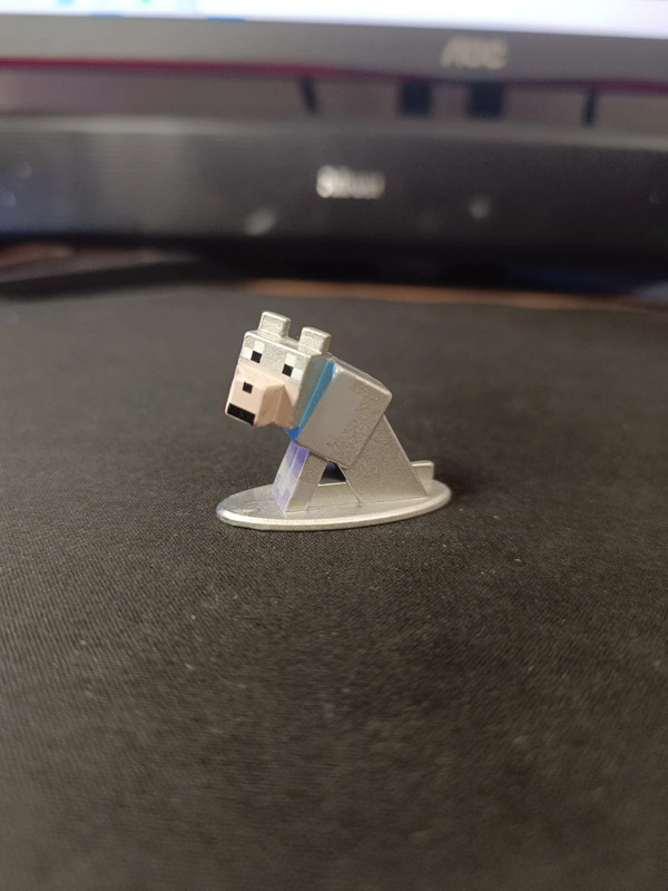 Lobo Minecraft Metalfigs Nano Figures