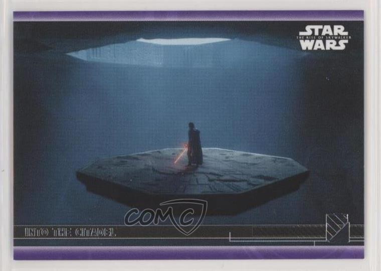 2020 Star Wars Rise of Skywalker Series 2 Purple Kylo Ren Into the Citadel 2k3