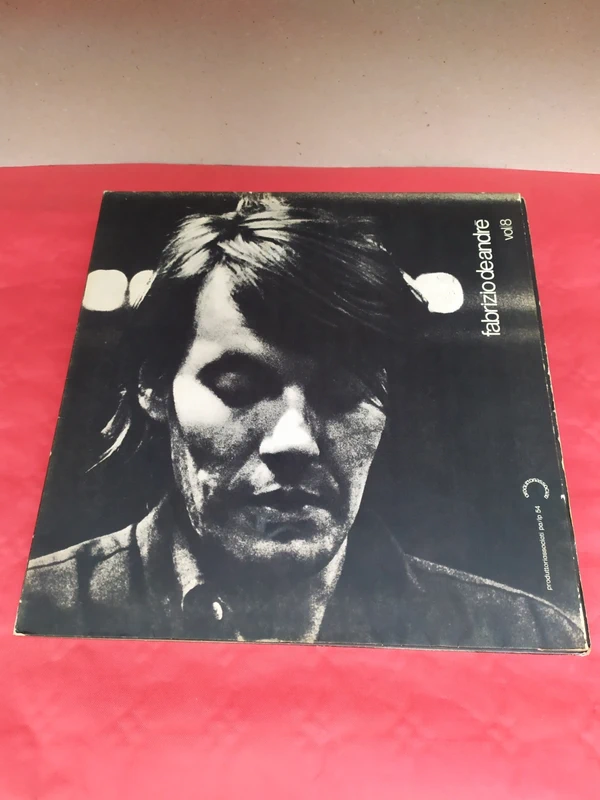 Vinile  Fabrizio De André  Volume 8 33 giri 1975 LP vintage.
