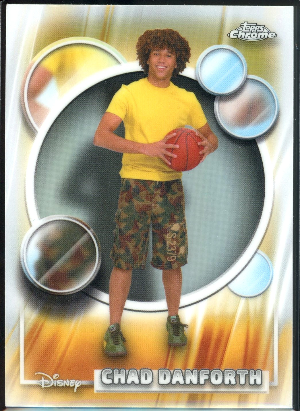 2026 Topps Chrome Disney Chad Danforth rifrattore #186