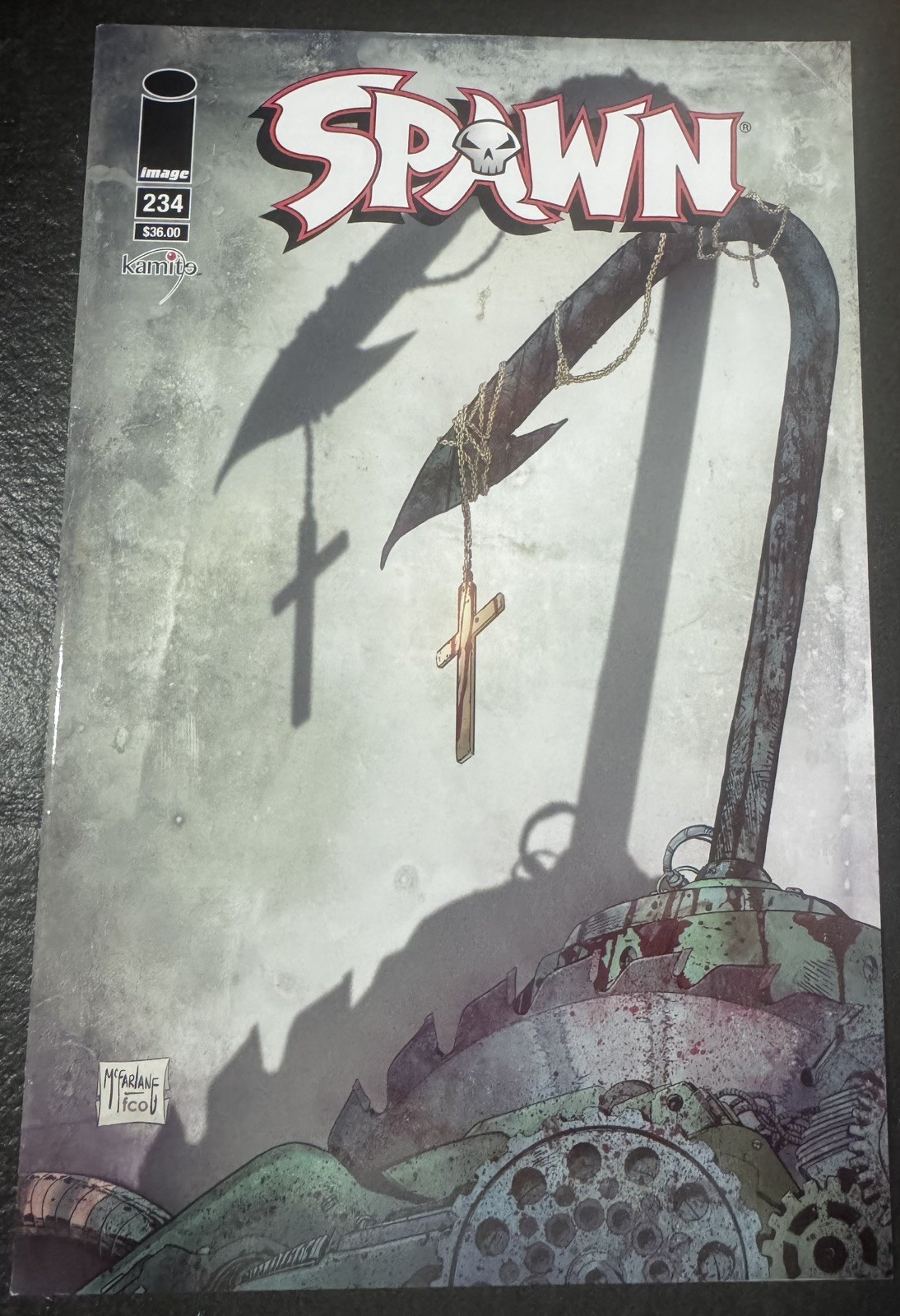 Image Mexico SPAWN #234 variante Todd McFarlane