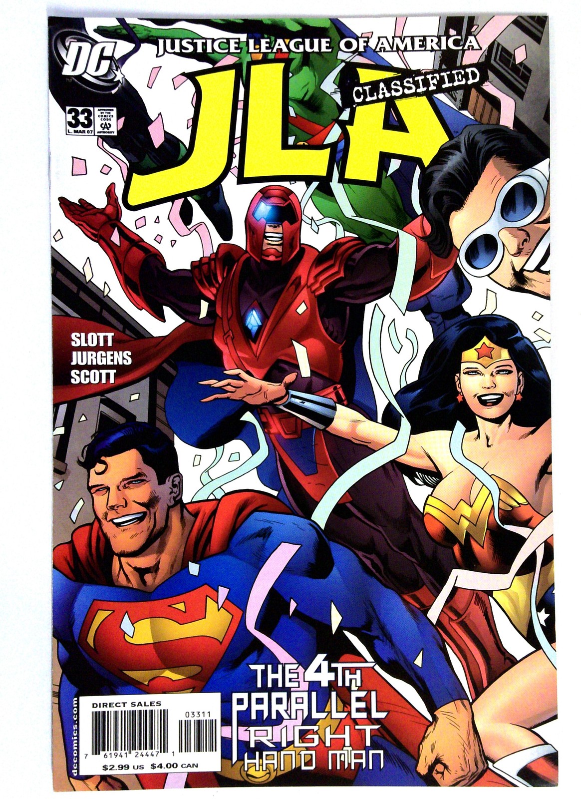JLA Classified #33 (2007) fumetto Superman Wonder Woman DC NM-