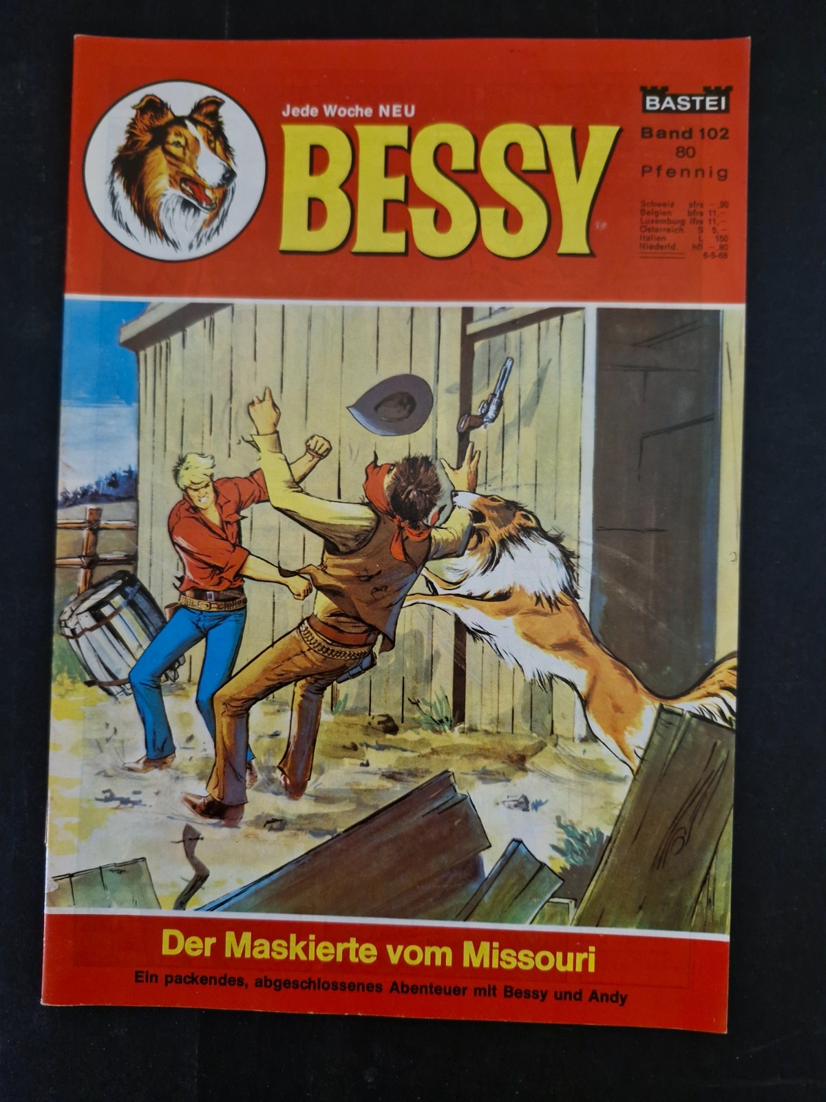 Fumetto Bessy n.102 (Bastei 1ª Edizione) Z0-1/1 Condizioni Da Collezione