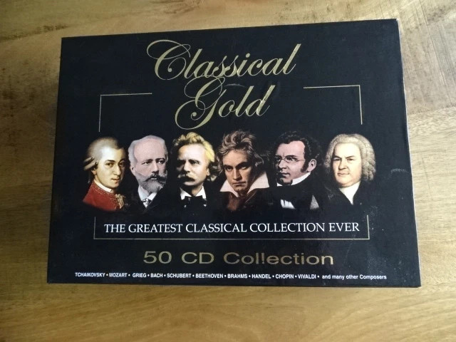 50 CDS collection Classical gold