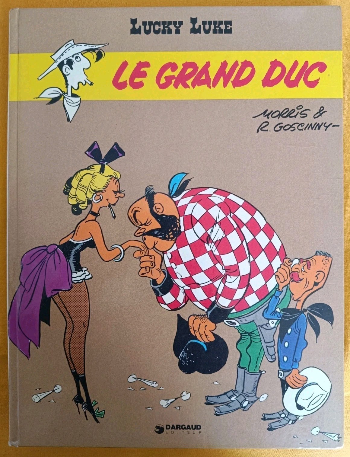 LUCKY LUKE LE GRAND DUC EO 1973 DARGAUD 1ÈRE ÉDITION MORRIS GOSCINNY TBE