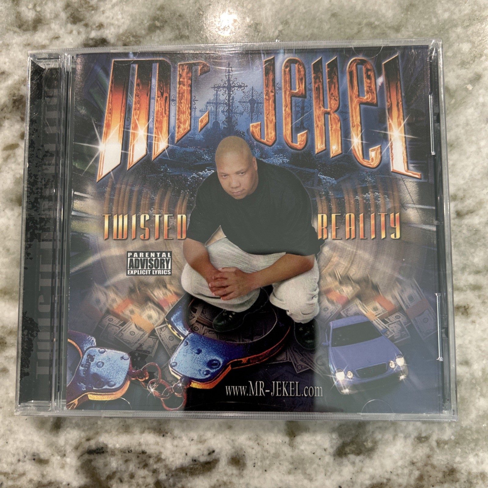 JEKEL - Twisted Reality - CD - Explicit Lyrics - BRAND NEW FACTORY SEALED