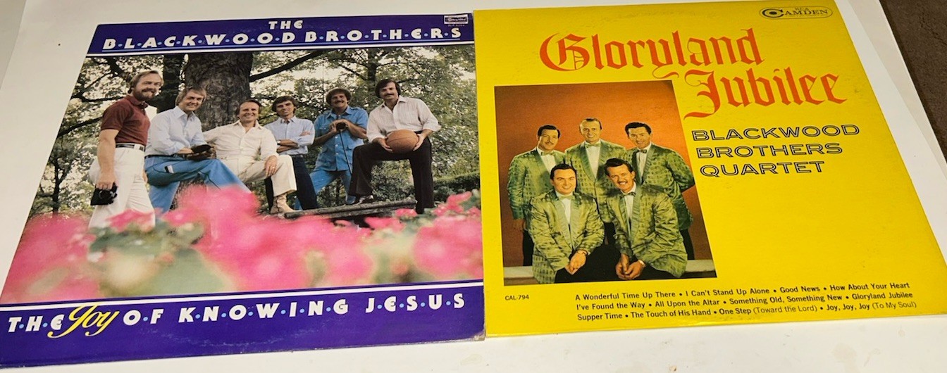 Blackwood Brothers 2 LP Lot The Pearly White City / Jubilee A Lp 107
